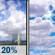 Wednesday: A slight chance of showers and thunderstorms before 7am. Partly sunny, with a high near 81. Wednesday: Slight Chance Showers And Thunderstorms then Partly Sunny
