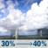 Tuesday: A slight chance of showers and thunderstorms between 7am and 10am, then a chance of showers and thunderstorms between 10am and 4pm, then a chance of showers and thunderstorms. Sunny, with a high near 87. South southwest wind 6 to 9 mph. Chance of precipitation is 40%. New rainfall amounts less than a tenth of an inch possible. Tuesday: Slight Chance Showers And Thunderstorms then Chance Showers And Thunderstorms