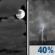 Wednesday Night: Mostly Cloudy then Chance Showers And Thunderstorms