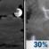 Sunday Night: Mostly Cloudy then Chance Showers And Thunderstorms