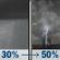 Thursday Night: A chance of rain showers between 7pm and 1am, then a chance of showers and thunderstorms. Mostly cloudy, with a low around 59. Chance of precipitation is 50%. Thursday Night: Chance Rain Showers then Chance Showers And Thunderstorms