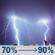 Wednesday Night: Showers and thunderstorms. Cloudy, with a low around 66. South wind 5 to 9 mph. Chance of precipitation is 90%. New rainfall amounts between 1 and 2 inches possible. Wednesday Night: Showers And Thunderstorms