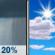Saturday: A slight chance of rain showers before 7am. Mostly sunny, with a high near 86. Northeast wind 5 to 8 mph. Chance of precipitation is 20%. New rainfall amounts less than a tenth of an inch possible. Saturday: Slight Chance Rain Showers then Mostly Sunny