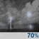 Tuesday Night: Showers And Thunderstorms Likely